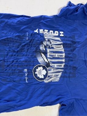 The Game Toronto Maple Leafs Blue Graphic Short Sleeve Tee